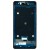 Lcd Frame Middle Chassis For Bq Aquaris M5 5 Black By - Maxbhi Com