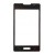 Replacement Front Glass For Lg Optimus L4 Ii E440 Black By - Maxbhi Com