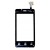 Touch Screen Digitizer For Lava Iris 404s Black By - Maxbhi Com