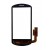 Touch Screen Digitizer For Huawei Ideos X5 Pro Black By - Maxbhi Com