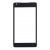 Replacement Front Glass For Nokia Lumia 900 Rm823 Black By - Maxbhi Com