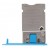 Sim Card Holder Tray For Nokia Lumia 900 Rm823 Cyan - Maxbhi Com