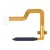 Fingerprint Sensor Flex Cable For Motorola Moto G73 Black By - Maxbhi Com