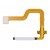 Fingerprint Sensor Flex Cable For Motorola Moto G73 White By - Maxbhi Com