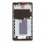 Lcd Frame Middle Chassis For Sony Xperia Tl Lt30at Black By - Maxbhi Com