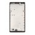 Lcd Frame Middle Chassis For Sony Xperia Tl Lt30at Black By - Maxbhi Com