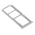Sim Card Holder Tray For Realme 7 Pro Silver - Maxbhi Com