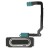 Fingerprint Sensor Flex Cable For Samsung Galaxy S5 Duos Smg900fd Gold By - Maxbhi Com