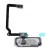 Fingerprint Sensor Flex Cable For Samsung Galaxy S5 Duos Smg900fd White By - Maxbhi Com