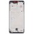 Lcd Frame Middle Chassis For Motorola Moto G72 Black By - Maxbhi Com
