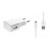 Charger for Goldvish 2011 Diamond Luxury Mobile Phone - USB Mobile Phone Wall Charger