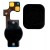 Home Button Complete For Apple Iphone 5c Black By - Maxbhi Com