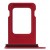 Sim Card Holder Tray For Apple Iphone 14 Red - Maxbhi Com