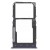 Sim Card Holder Tray For Motorola Moto G Pure 2021 Black - Maxbhi Com