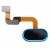 Fingerprint Sensor Flex Cable For Meizu M6 Note Blue By - Maxbhi Com