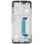 Lcd Frame Middle Chassis For Xiaomi Redmi Note 12 5g Black By - Maxbhi Com