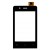 Touch Screen Digitizer For Lava Flair E2 Black By - Maxbhi Com
