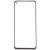 Replacement Front Glass For Realme 9i Black By - Maxbhi Com