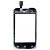 Touch Screen Digitizer For Gionee Pioneer P1 Black By - Maxbhi Com