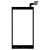 Touch Screen Digitizer For Micromax Canvas Fire 3 A096 Black By - Maxbhi Com