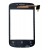 Touch Screen Digitizer For Intex Cloud X3 Black By - Maxbhi Com