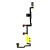 Volume Button Flex Cable For Apple Ipad 2 16gb Cdma By - Maxbhi Com