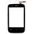 Touch Screen Digitizer For Intex Cloud X5 Black By - Maxbhi Com