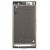 Lcd Frame Middle Chassis For Sony Xperia Z Lt36i White By - Maxbhi Com