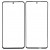 Replacement Front Glass For Realme Narzo N55 Black By - Maxbhi Com