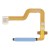 Fingerprint Sensor Flex Cable For Motorola Moto G13 Blue By - Maxbhi Com