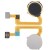 Fingerprint Sensor Flex Cable For Xiaomi Redmi 12c Black By - Maxbhi Com