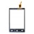 Touch Screen Digitizer For Lava Iris 360 Music Black By - Maxbhi Com