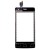 Touch Screen Digitizer For Intex Aqua Wing Black By - Maxbhi Com