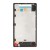 Lcd Frame Middle Chassis For Sony Xperia Zl Lte Black By - Maxbhi Com