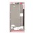 Lcd Frame Middle Chassis For Huawei Ascend P6 With Dual Sim Pink By - Maxbhi Com