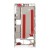 Lcd Frame Middle Chassis For Huawei Ascend P6 With Dual Sim White By - Maxbhi Com