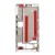 Lcd Frame Middle Chassis For Huawei Ascend P6 With Dual Sim White By - Maxbhi Com