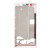 Lcd Frame Middle Chassis For Huawei Ascend P6 With Dual Sim White By - Maxbhi Com