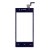 Touch Screen Digitizer For Lava A76 Plus Black By - Maxbhi Com