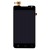 Lcd With Touch Screen For Lava Iris 504q Black By - Maxbhi Com