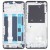 Lcd Frame Middle Chassis For Vivo T2x India Black By - Maxbhi Com