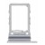 Sim Card Holder Tray For Samsung Galaxy Z Flip 3 White - Maxbhi Com