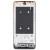 Lcd Frame Middle Chassis For Motorola Moto G42 Black By - Maxbhi Com