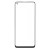 Replacement Front Glass For Realme 10 Black By - Maxbhi Com