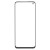 Replacement Front Glass For Realme 9 Black By - Maxbhi Com