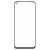 Replacement Front Glass For Realme 9 Black By - Maxbhi Com