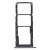 Sim Card Holder Tray For Nokia C31 Black - Maxbhi Com