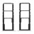 Sim Card Holder Tray For Blackview A85 White - Maxbhi Com