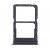 Sim Card Holder Tray For Honor X40i Black - Maxbhi Com