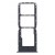 Sim Card Holder Tray For Vivo Y02s Black - Maxbhi Com